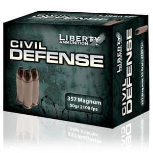 Liberty Ammunition Introduces the .357 Magnum into Civil Defense Line Up