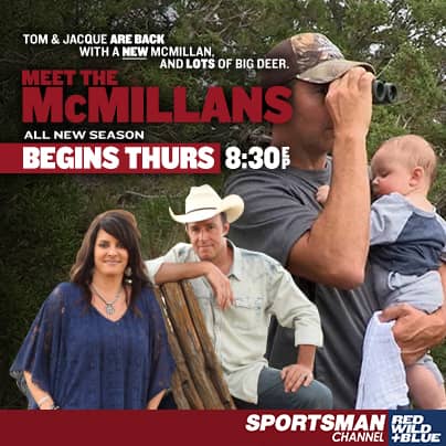 On Sportsman Channel’s Meet the McMillans Baby Makes Three to Kick off Season Two of Popular Series