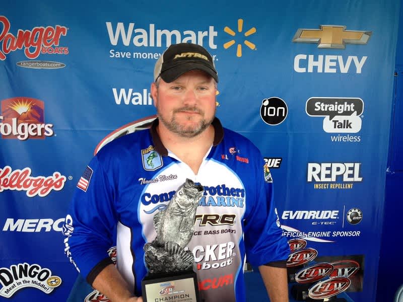 Wooten Wins Walmart Bass Fishing League Shenandoah Division Event on Smith Mountain Lake