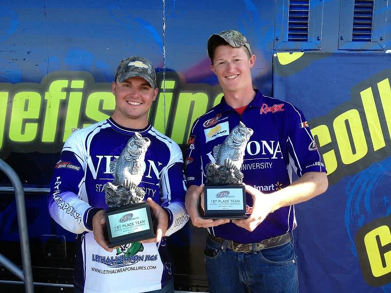 Winona State University Wins FLW College Fishing Central Conference Invitational on Kentucky Lake