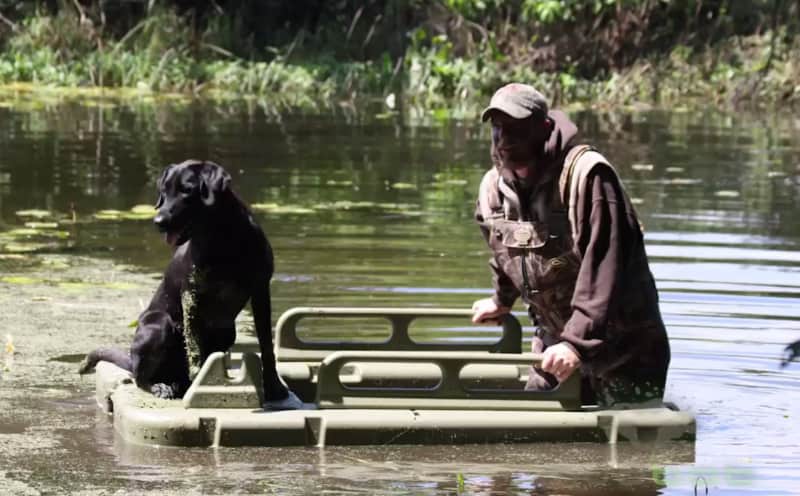 Iowa Man Creates “Water Walker” to Help Duck Hunters Stay Mobile