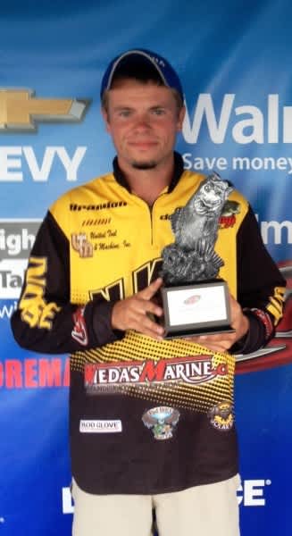 Houston Wins Walmart Bass Fishing League Hoosier Division Event on the Ohio River