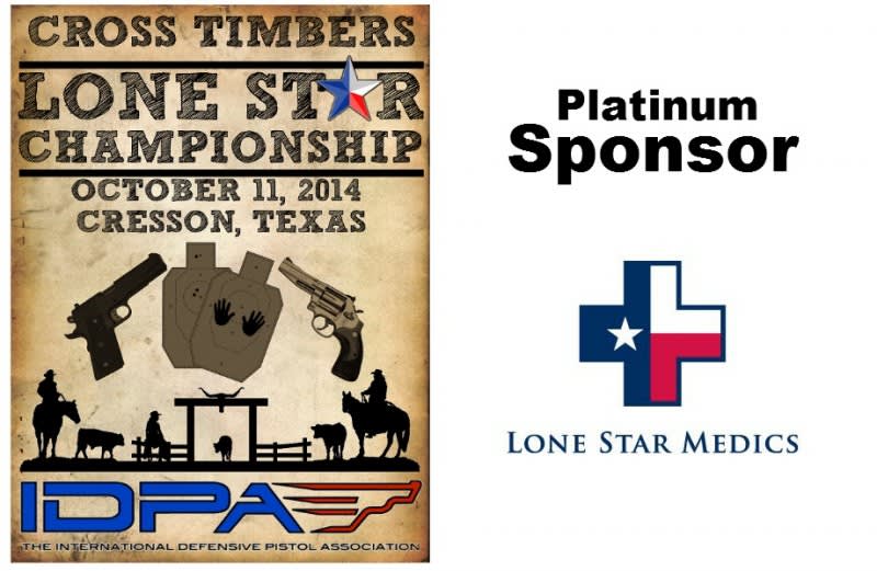 Lone Star Medics Sponsors 2014 Lone Star IDPA Championship