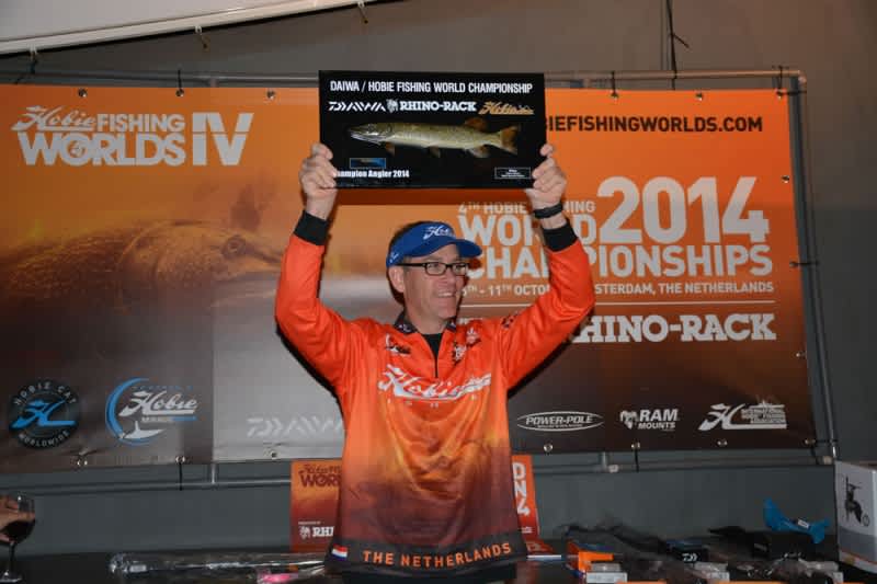 IFA Kayak Tour Angler Lessard Wins 2014 Hobie Fishing Worlds Championship at Amsterdam, Netherlands