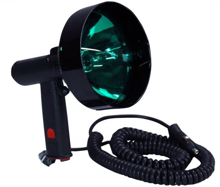 Larson Electronics Releases a New Handheld Spotlight with a Green Lens for the Avid Hunters