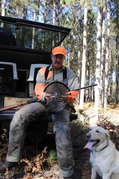 Hunting Hard for Northern Michigan Ruffed Grouse