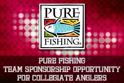Pure Fishing Announces Team Sponsorship Opportunity to College Anglers