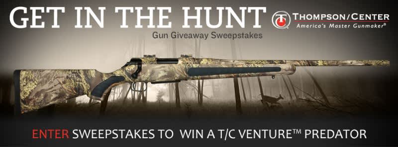 Thompson/Center Arms(TM) Offers “Get in the Hunt” Gun Giveaway Sweepstakes