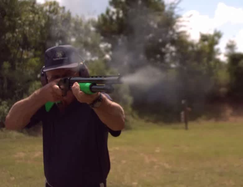 Video: Jerry Miculek on the Mossberg 500 Shotgun (with Gratuitous Slow-motion Footage)