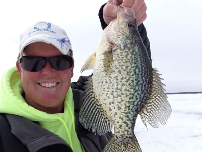 Clam Outdoors and Ice Team Add Women’s Ice Fishing Pied Piper Barb Carey