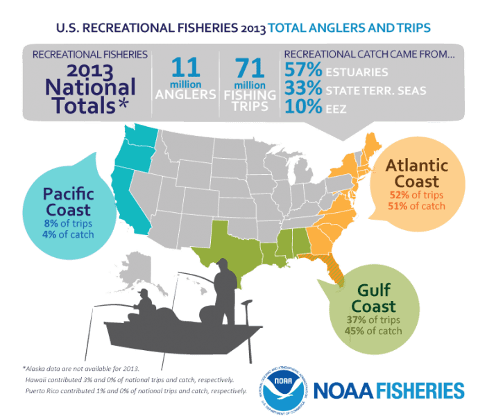 Infographic: The State of Saltwater Fishing in the United States