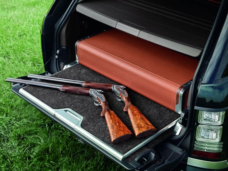 Land Rover Designs SUV So Luxurious It Has a Leather-trimmed Gun Box