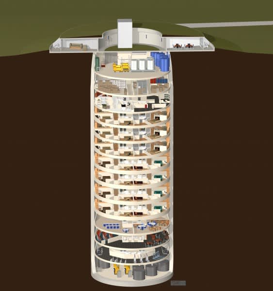 The World’s Most Luxurious “Survival Condo” is Built Inside a Nuclear Missile Silo