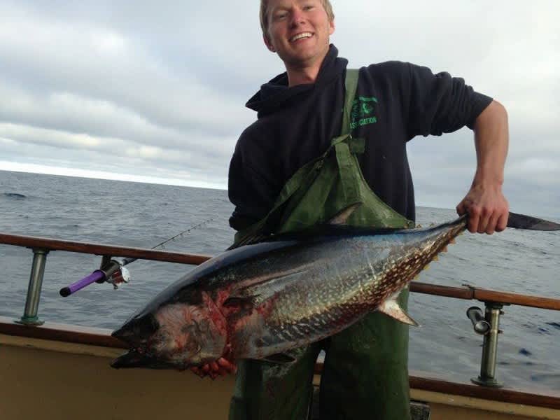 College Student Pulls in Washington State Record Bluefin Tuna