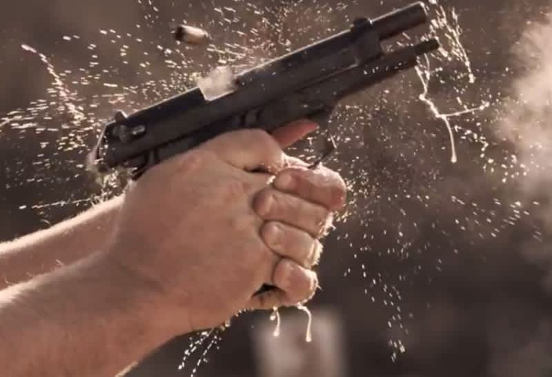 Video: Shooting an Over-lubricated Gun