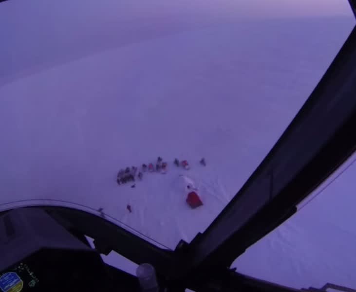 Canadian Hunters Rescued from Ice Floe 17 Miles from Shore