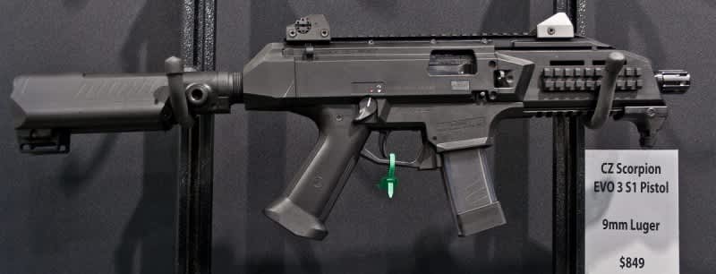 CZ-USA to Being Offering Scorpion EVO 3 and Bren 805 in 2015