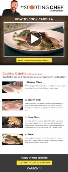 INFOGRAPHIC: How to Cook Cabrilla