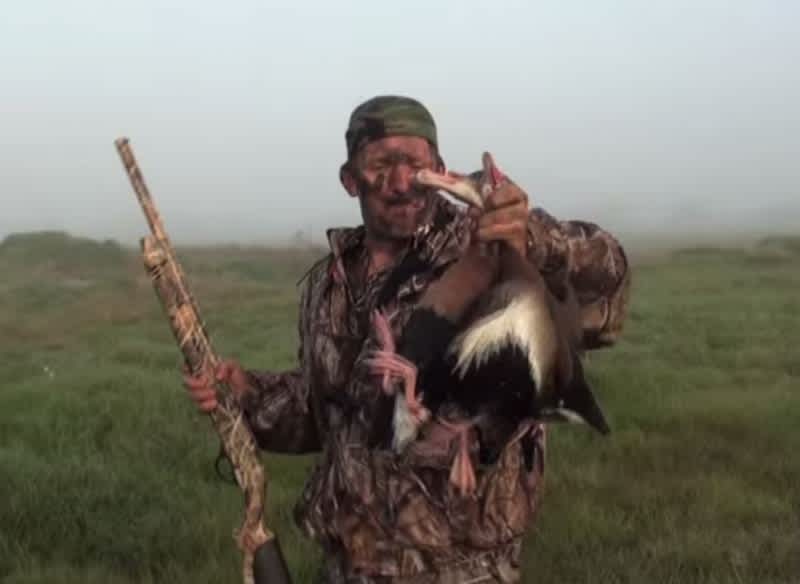 Video: Hunter Downs Three Ducks with One Shot