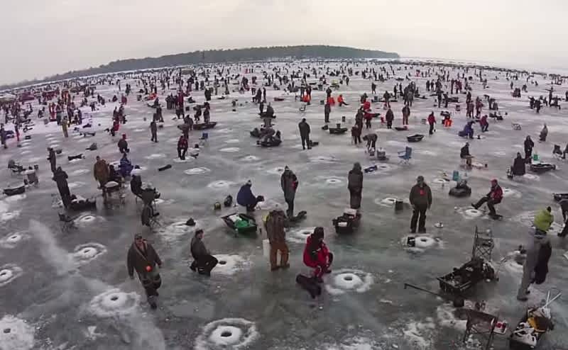 World’s Largest Charity Ice Fishing Contest Draws 11,000 Anglers