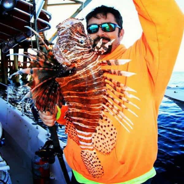 Mississippi Angler Catches Potential World Record Lionfish