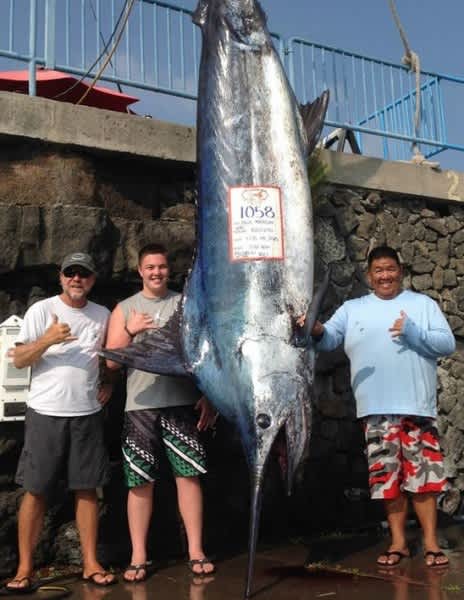 Young Angler’s First Blue Marlin is a 1,058-pound Beast