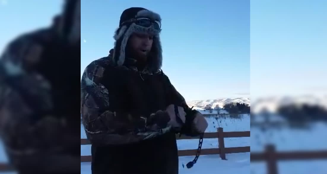Video: Longtime Trapper Sticks His Hand in Trap to Prove It Isn’t Cruel
