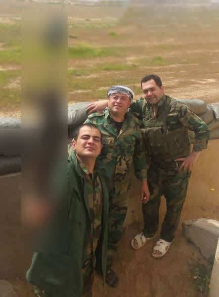 You’ll Never Believe What These Kurdish Fighters Used as a Selfie Stick
