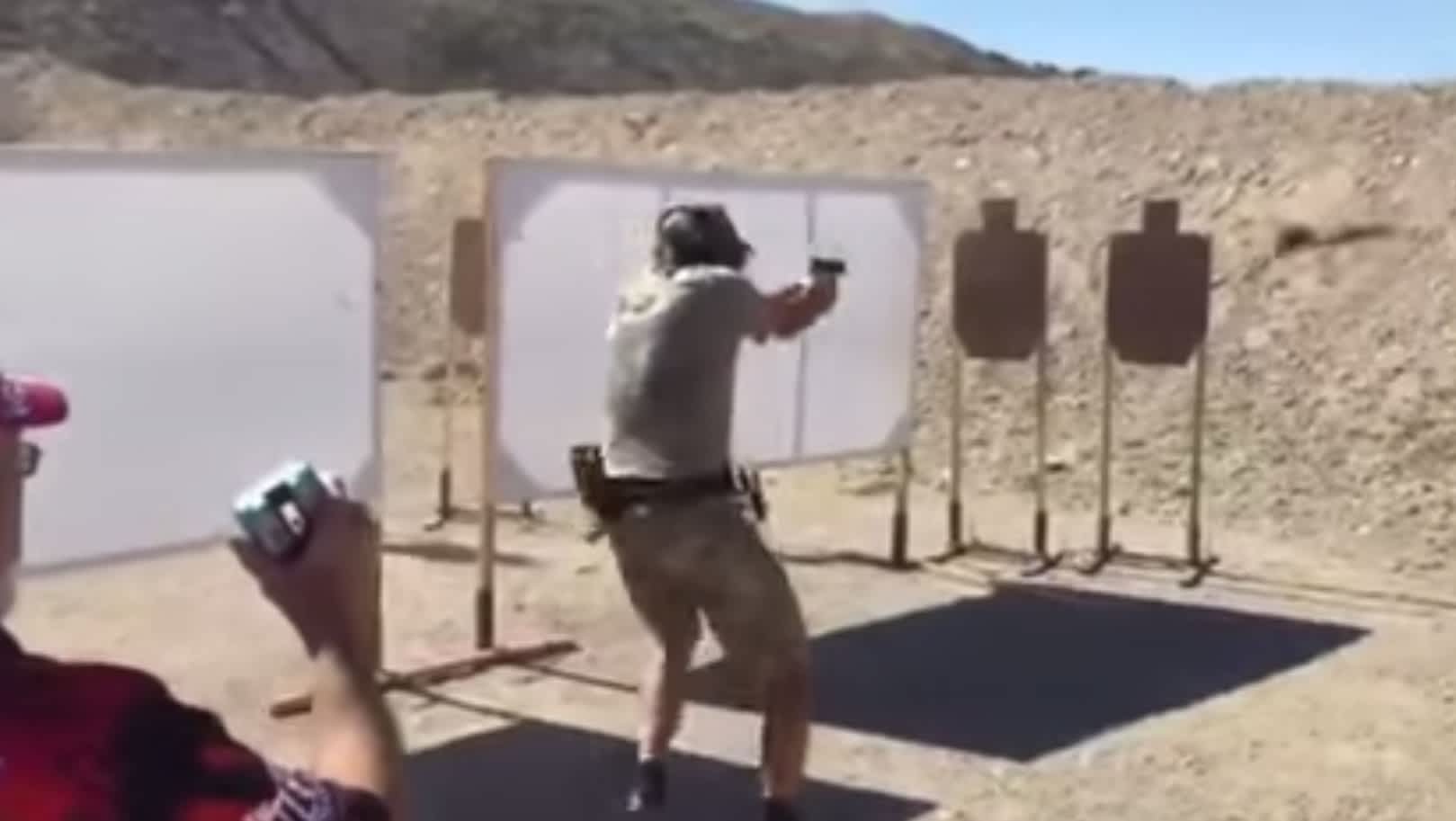 Video: This is Why You Should Always Make Sure the Range is Clear Before You Shoot
