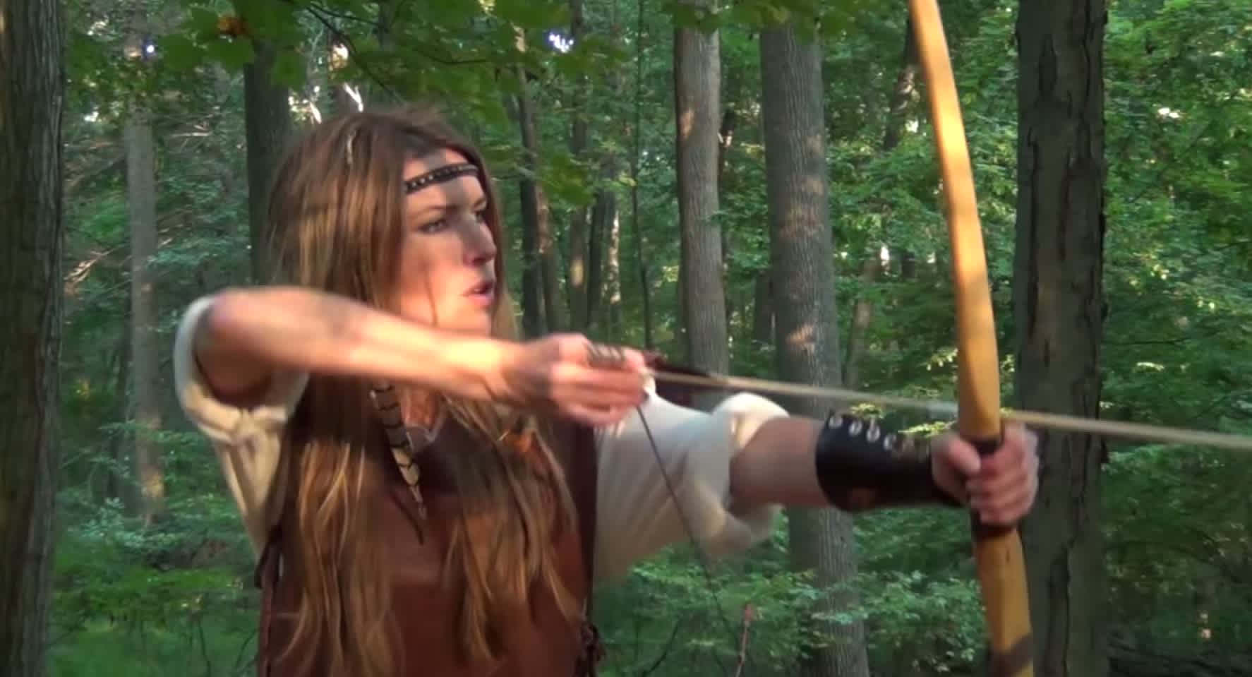 Video: Kirsten Joy Weiss Splits an Arrow with a Gun