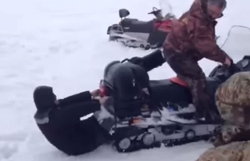 Video: This Cringe-worthy Video Shows You How NOT to Ride a Snowmobile