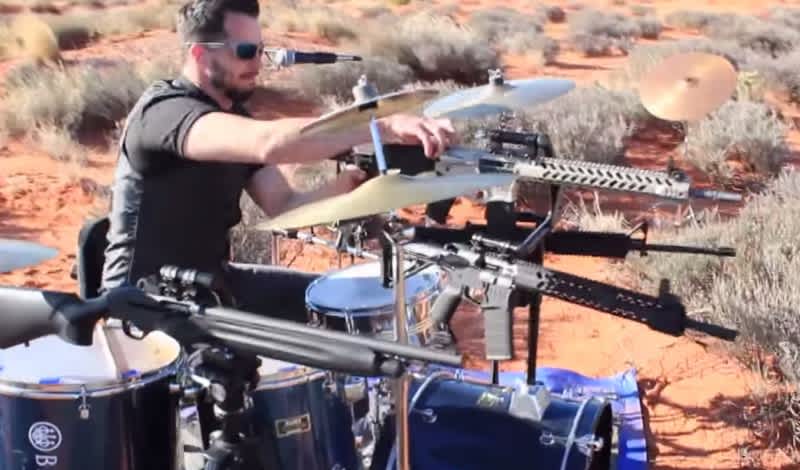 Video: “Uptown Funk” Performed with Guns!