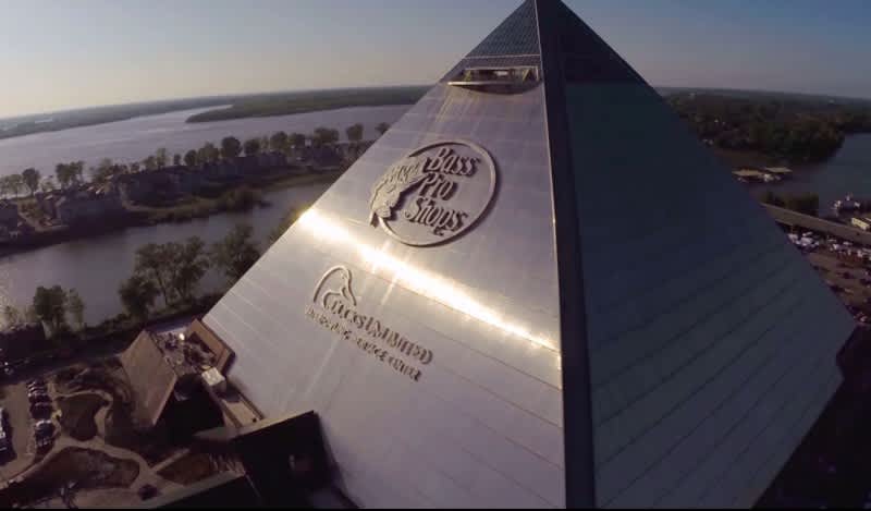 After 10 Years in the Making, Bass Pro Shops Opens Its Pyramid-shaped Superstore