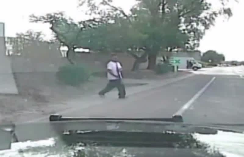 Video: Arizona Police Officer Uses Car to Ram Man Accused of Stealing Rifle
