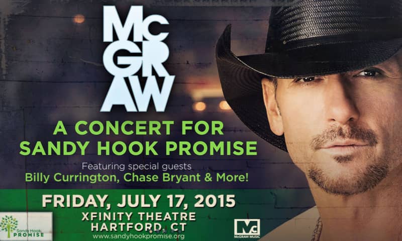 Tim McGraw to Headline Gun Control Concert