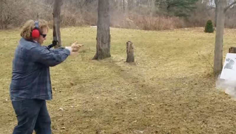 Video: Shooting a .500 Nitro Express Pistol Goes Exactly How You Would Expect