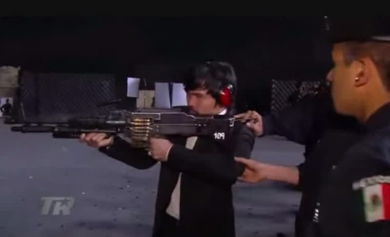 Video: Manny Pacquiao Shoots IPSC and Machine Guns