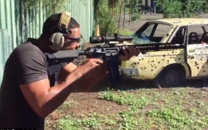 Video: Will Smith Shows Off His AR-15 Skills at a Gun Range