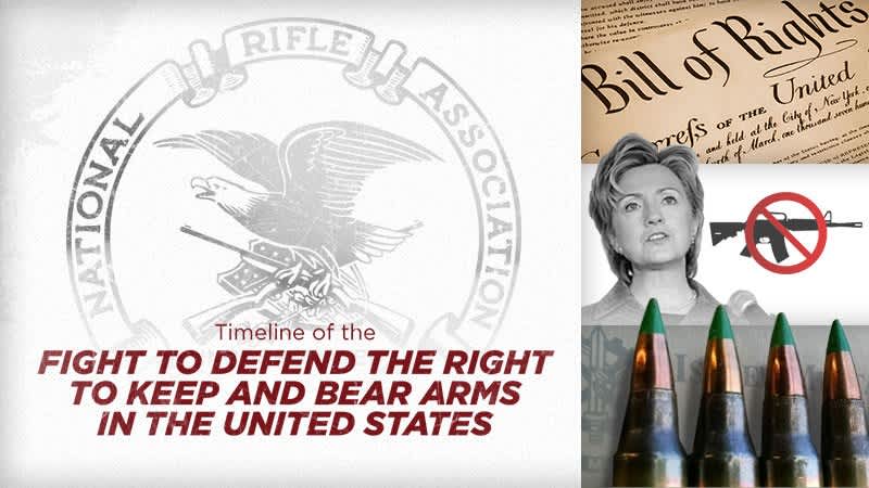 INFOGRAPHIC: Timeline of the Fight to Defend the Right to Keep and Bear Arms