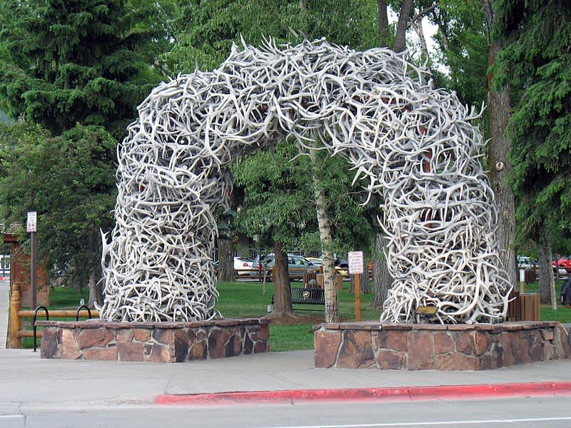 Jackson’s Famous Antler Arches Get a Makeover