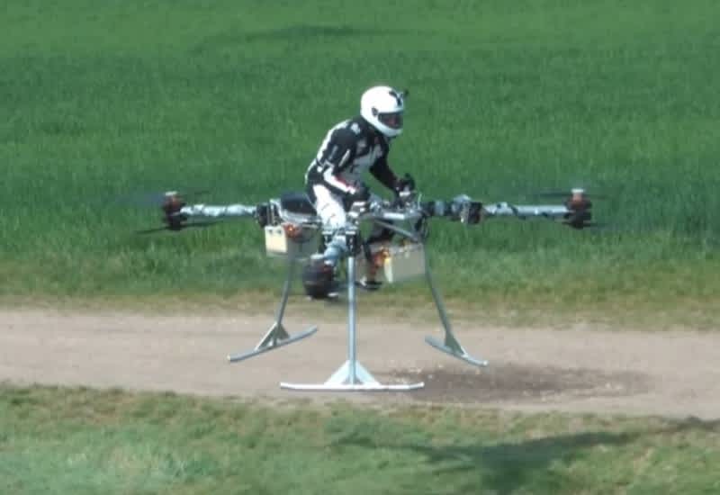 Video: The Drone You Can Ride Like a Horse