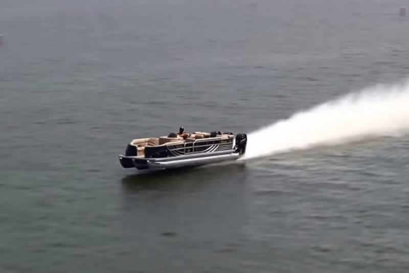 Video: The World’s Fastest Pontoon Boat is Awesome