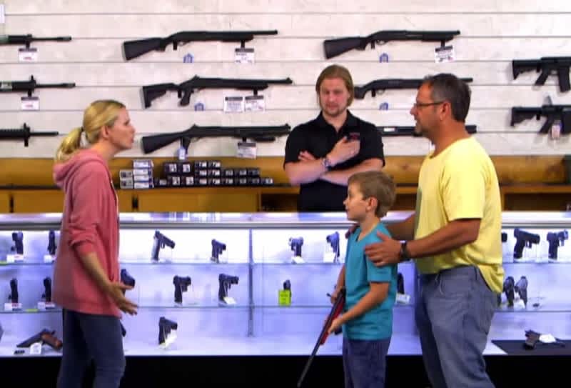 Hidden Camera Experiment Asks “How Young is Too Young to Own a Gun?”
