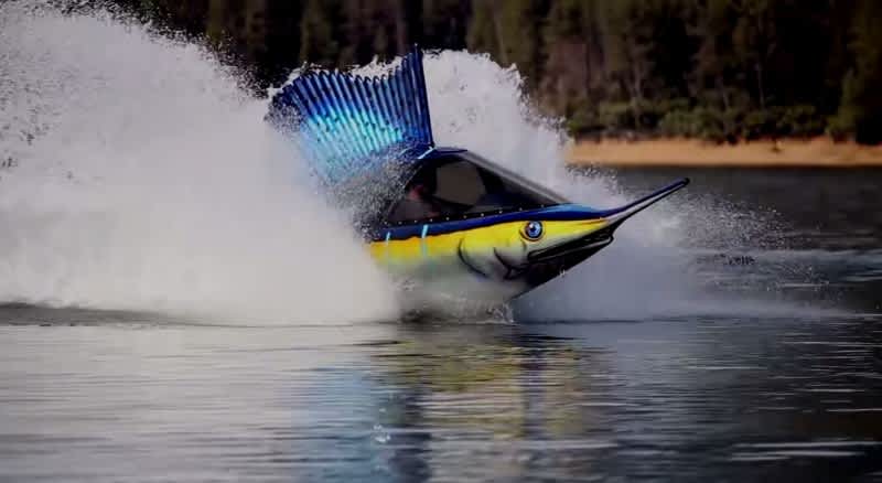 Seabreacher: The Two-person Jet-powered Watercraft Shaped Like a Sailfish