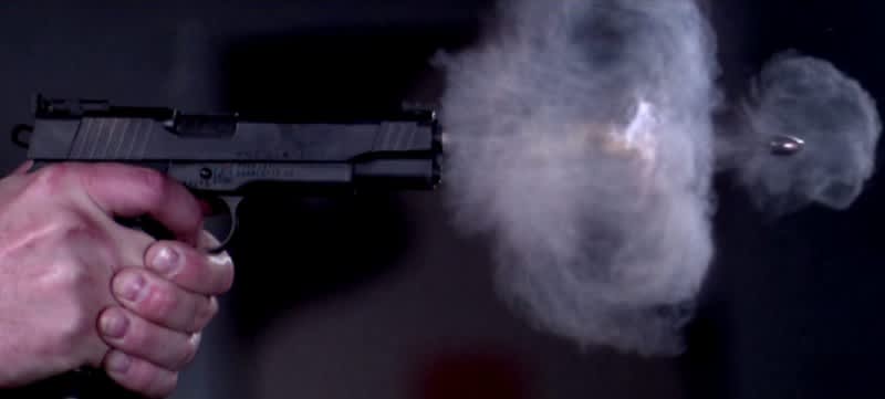 ‘MythBusters’ Record Pistol Shot at Jaw-dropping 73,000 Frames Per Second