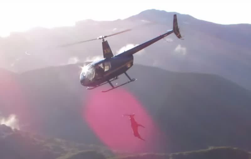 Video: Hunter’s Stag Snatched by Helicopter Marksmen