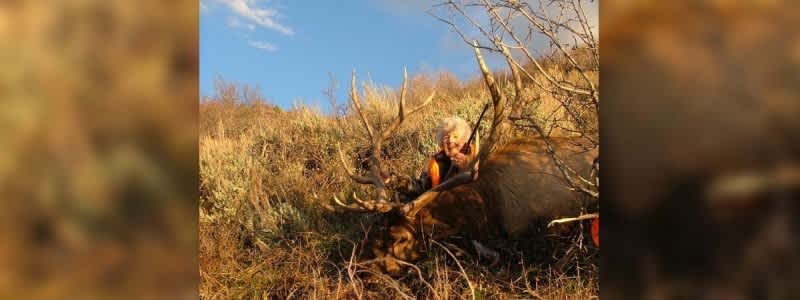 82-year-old Utah Woman Bags First Bull Elk