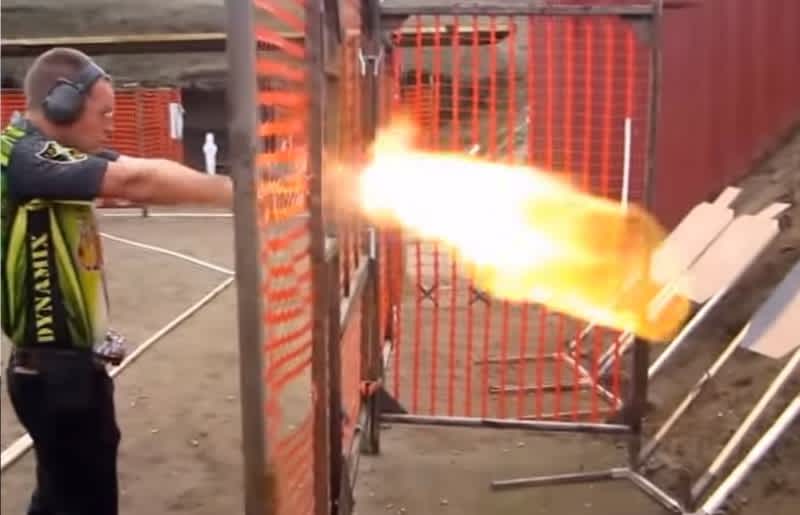 Video: Using .50 Caliber Guns at a USPSA Match