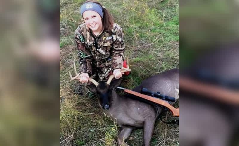 14-year-old Hunter Bags Ultra Rare Black Whitetail Buck