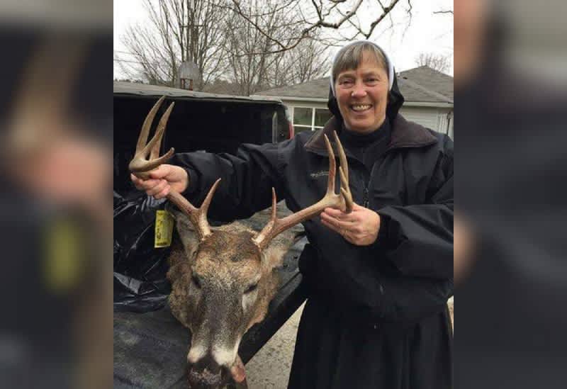 Catholic Nun Mocked for Posting Picture of Harvested Buck